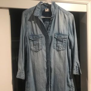 Denim tunic